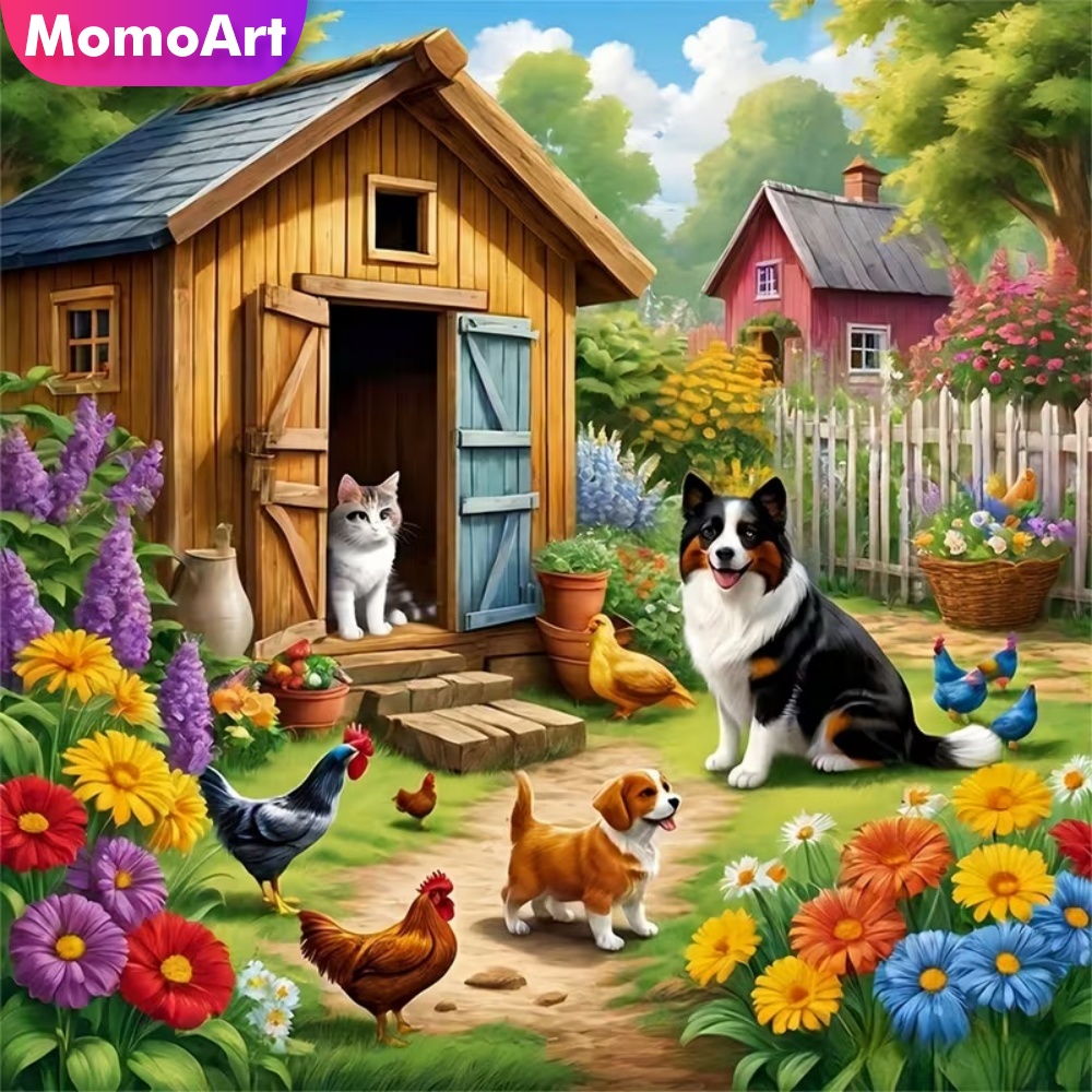 Art Craft Hobbies - Momoart Kit de Broderie Diamant DIY