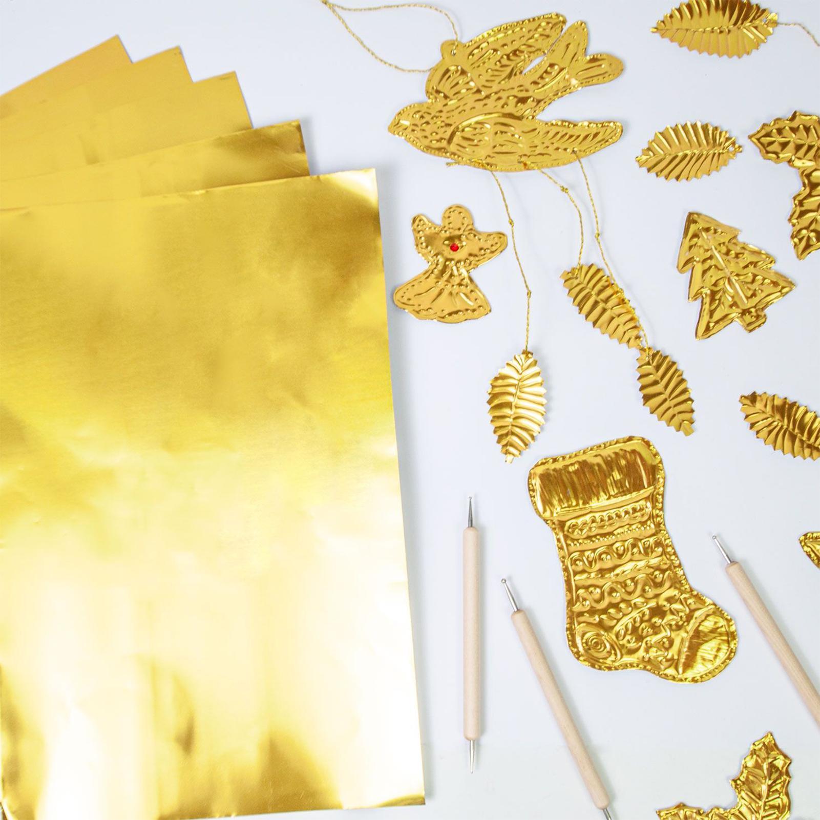 Art Craft Project - 10 feuilles de papier d'aluminium souple
