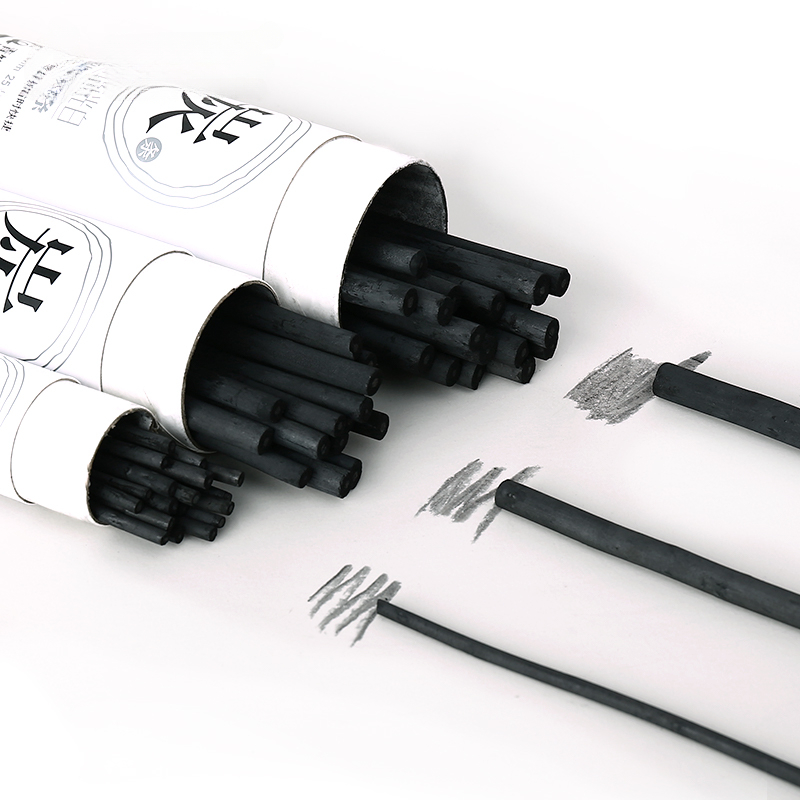 Sketching Charcoal Set - 25 pièces bâtons de charbon de