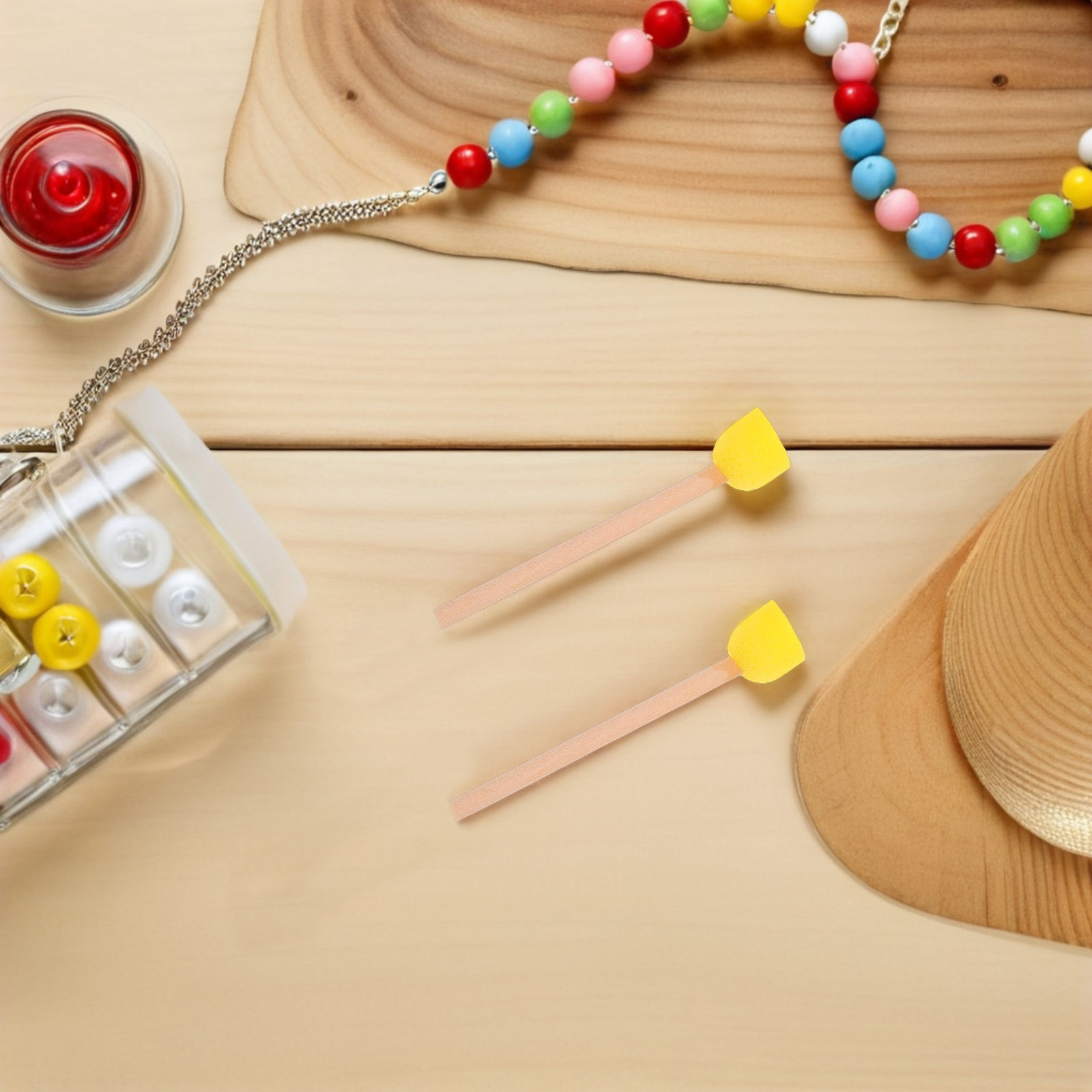 Art Craft Preschool - 80 outils comprenant des pinceaux ronds
