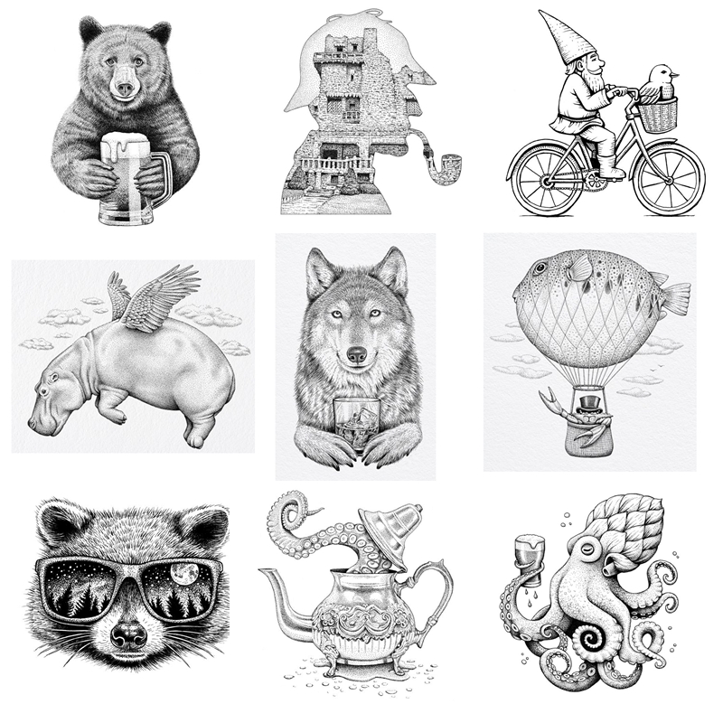 Art Craft Furniture - Nouveau bricolage timbres clairs carte Scrapbooking