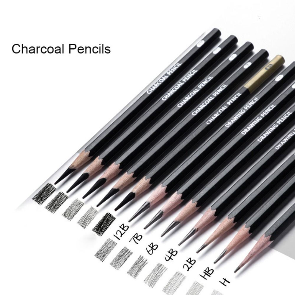 Crayons de dessin professionne - Sketching Charcoal Set avis et prix