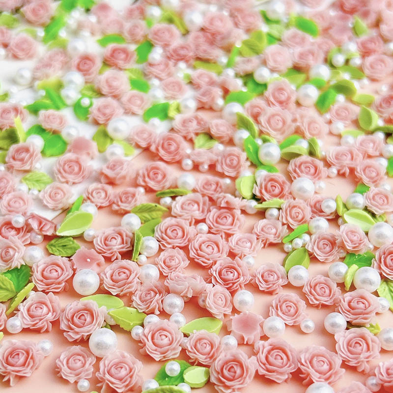 Breloques pour ongles en résin - Art Craft Rose avis et prix