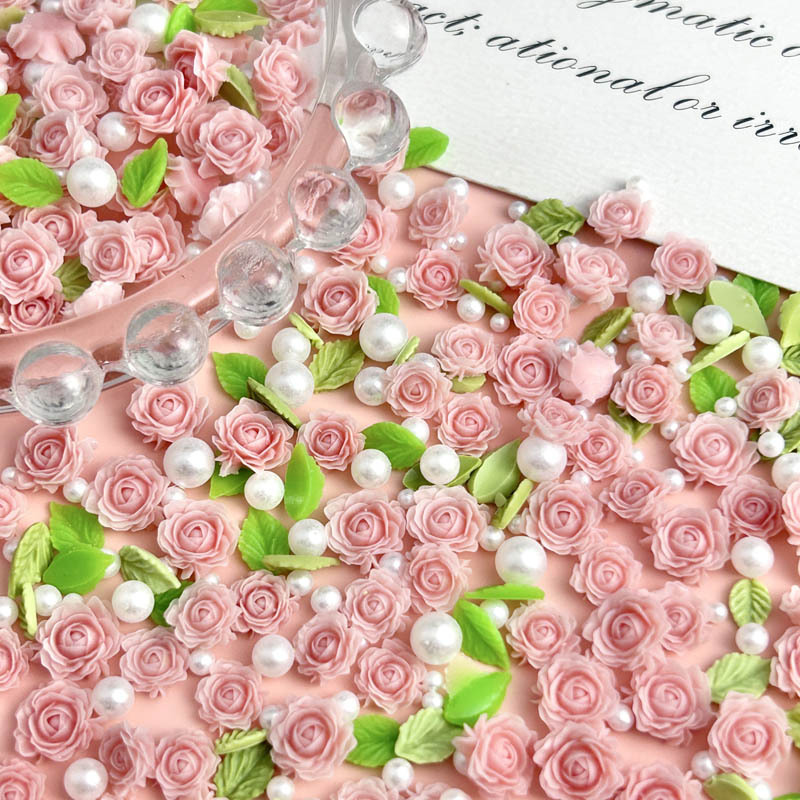 Breloques pour ongles en résin - Art Craft Rose avis et prix
