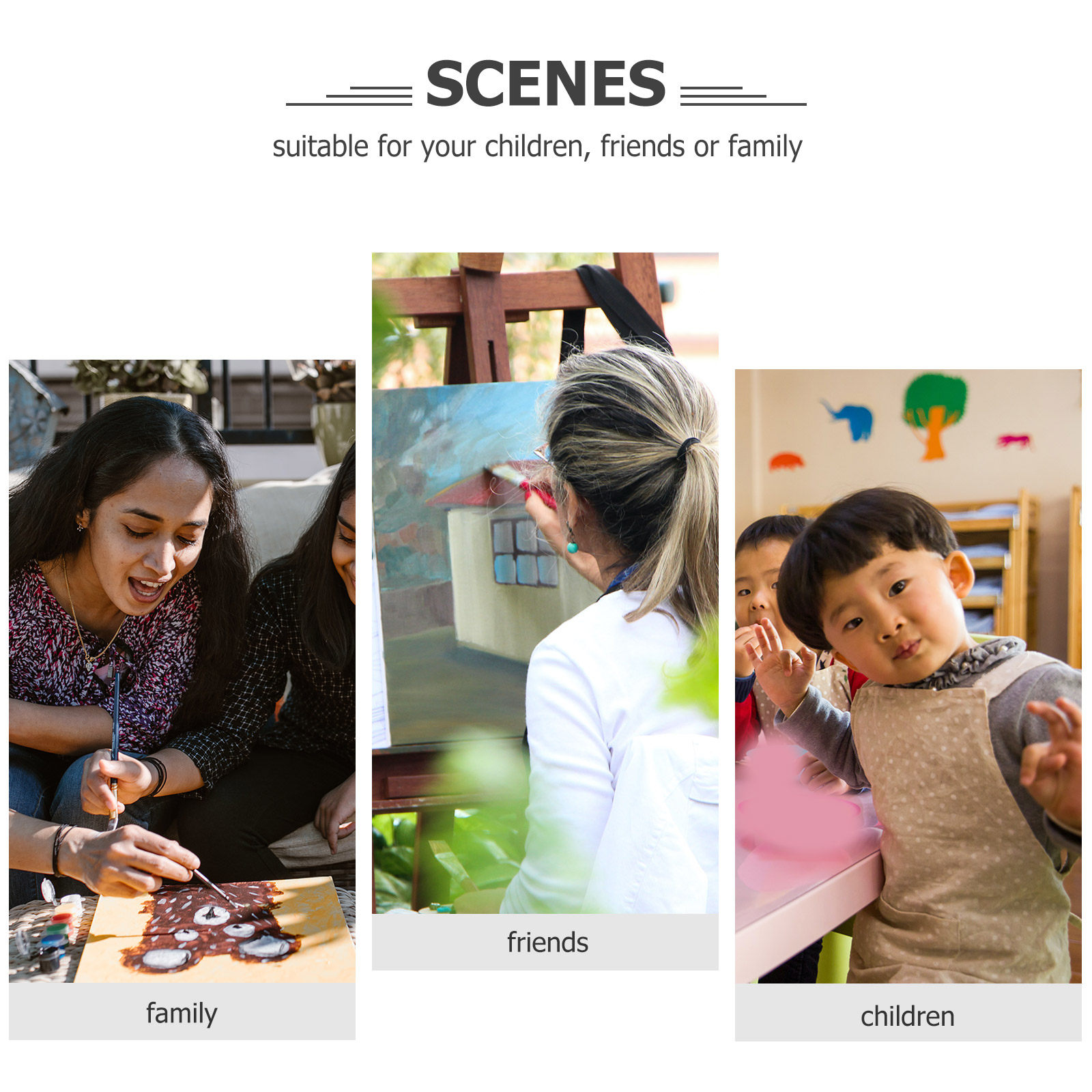 6 éponges à peindre lavables p - Art Craft Preschool avis et prix