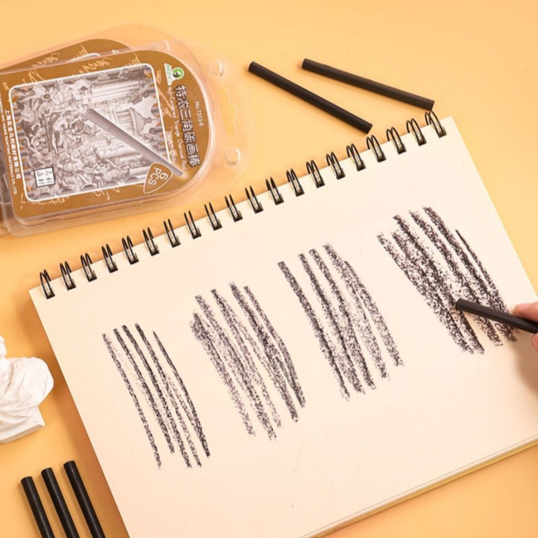 Bâton de dessin au fusain tria - Sketching Charcoal Set avis et prix