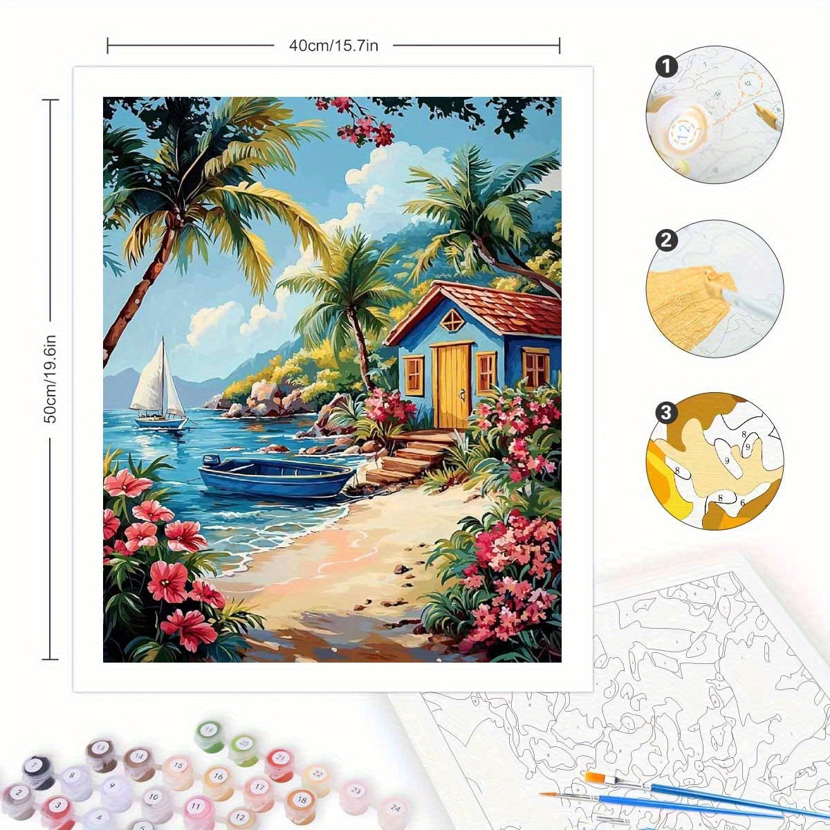 Kit de peinture par numéros po - Art Craft Number avis et prix