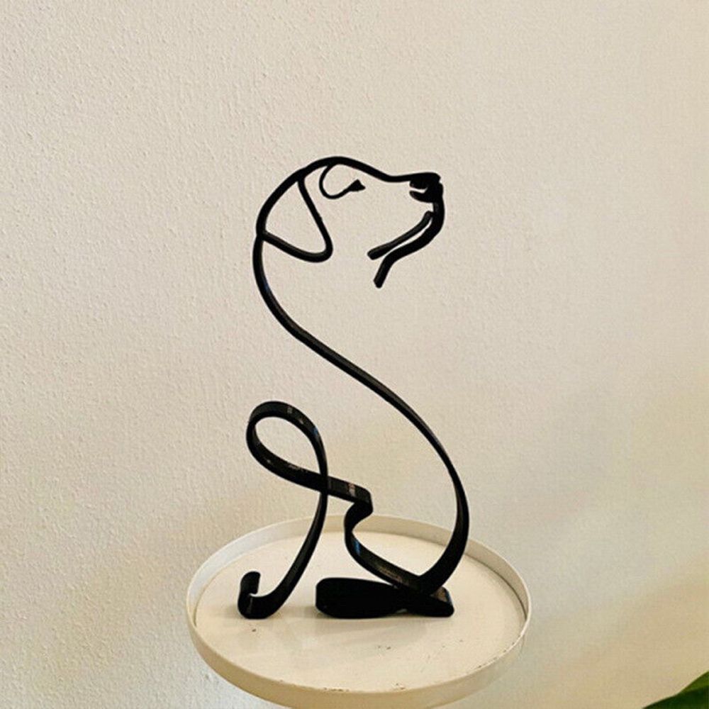 Statue de chien en fer forgé,  - Art Craft Furniture avis et prix