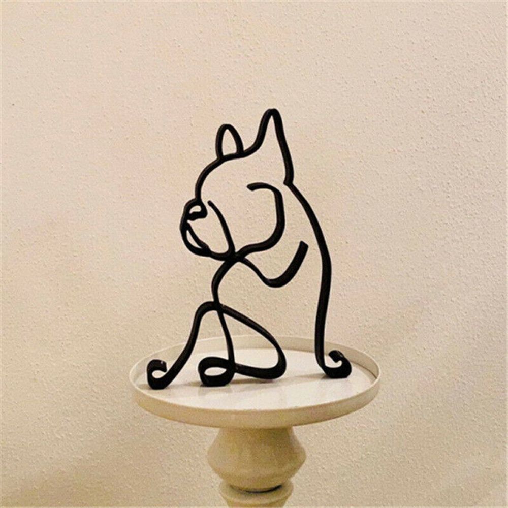 Statue de chien en fer forgé,  - Art Craft Furniture avis et prix
