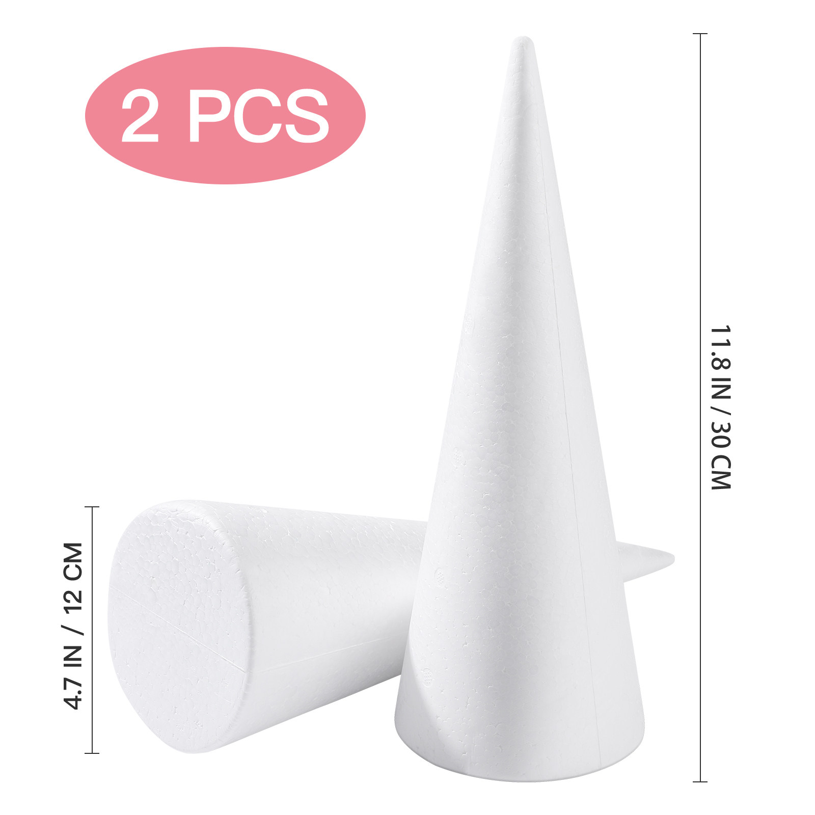 2 pièces de cônes en mousse de - Art Craft Preschool avis et prix