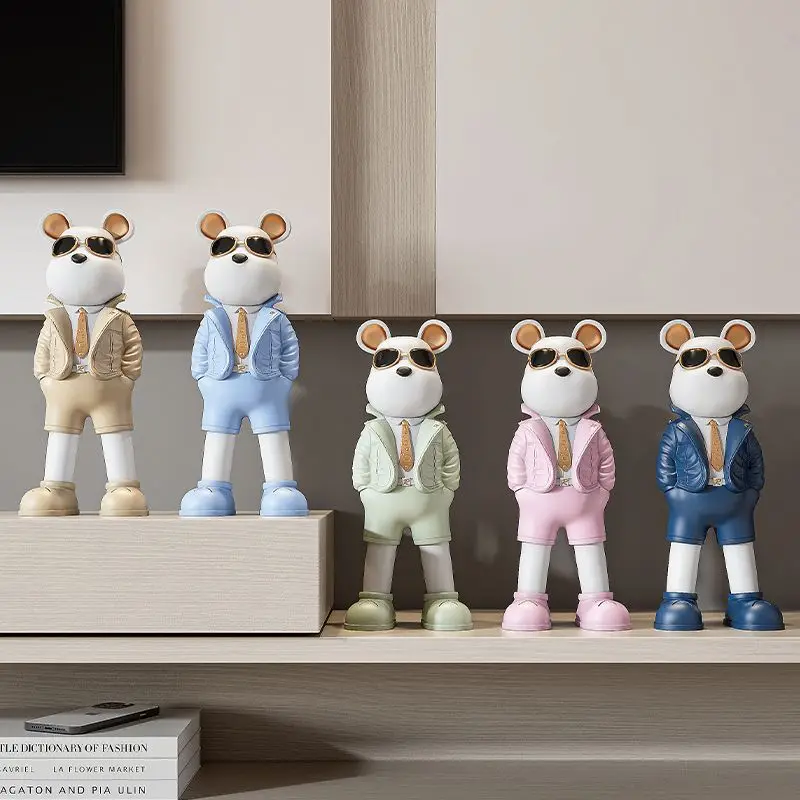 Statue d'ours Sunnies créative - Art Craft Furniture avis et prix