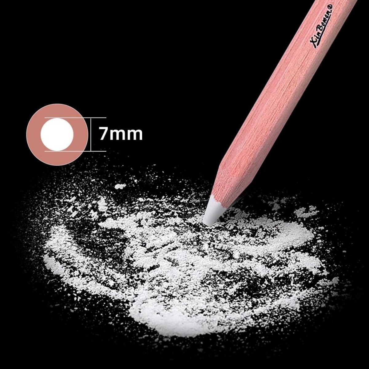 Crayon à charbon de bois blanc - Sketching Charcoal Set avis et prix
