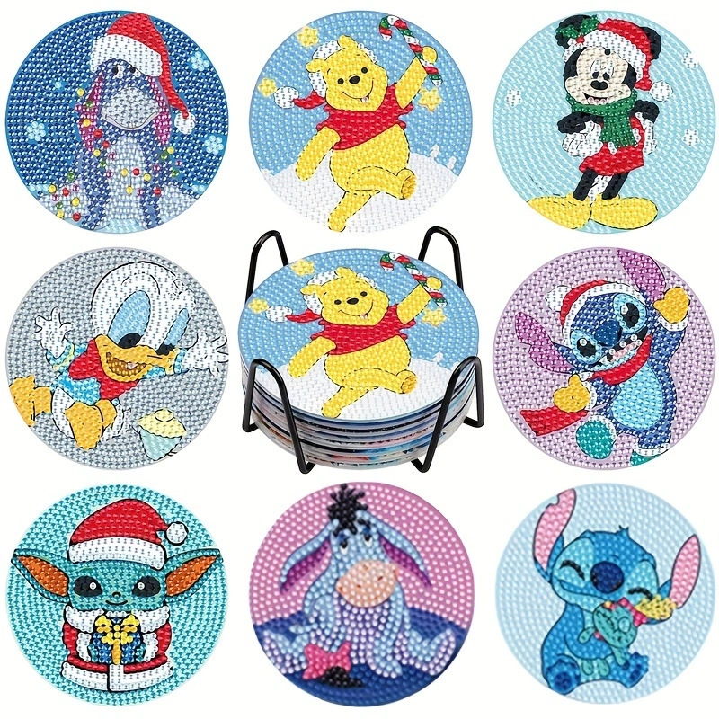 Sous-verre rond en diamant à f - Art Craft Furniture avis et prix