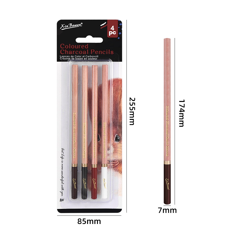 Ensemble de crayons à charbon  - Sketching Charcoal Set avis et prix