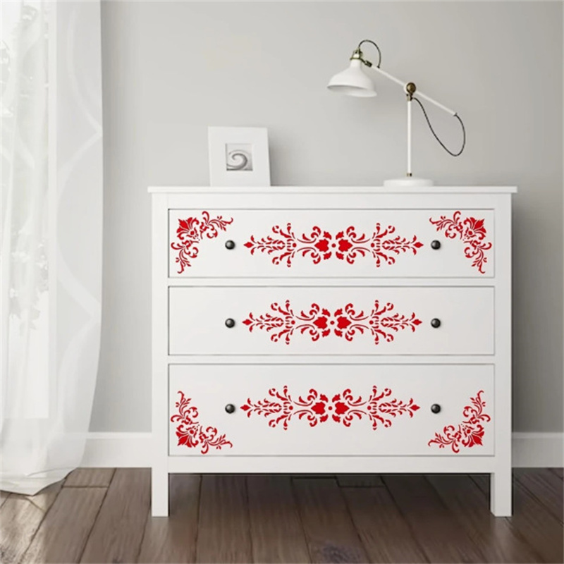 6 pochoirs floraux d'angle pou - Art Craft Furniture avis et prix