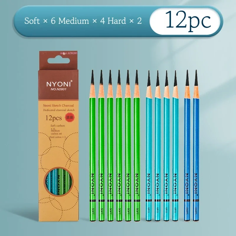 Ensemble de crayons à croquis  - Sketching Charcoal Set avis et prix