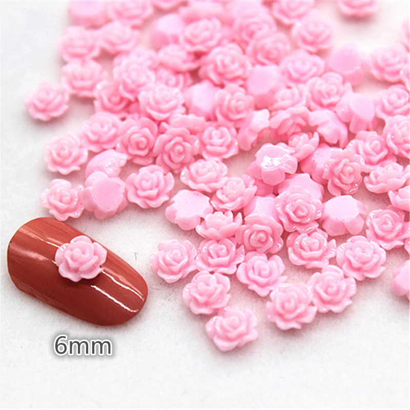 Mini cabochon en résine rose 6 - Art Craft Rose avis et prix