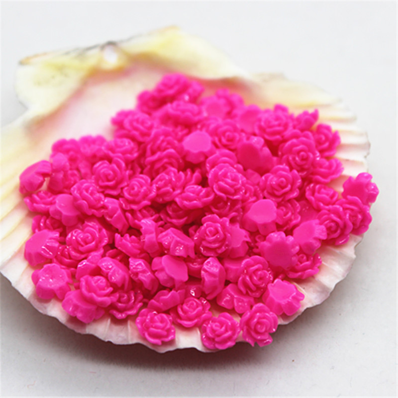 Mini cabochon en résine rose 6 - Art Craft Rose avis et prix