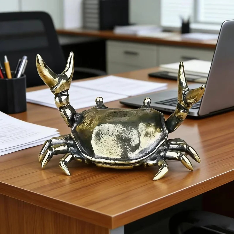 Sculpture de crabe en laiton,  - Art Craft Furniture avis et prix