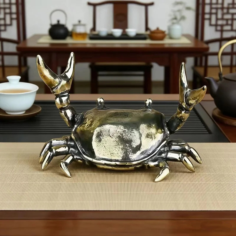 Sculpture de crabe en laiton,  - Art Craft Furniture avis et prix