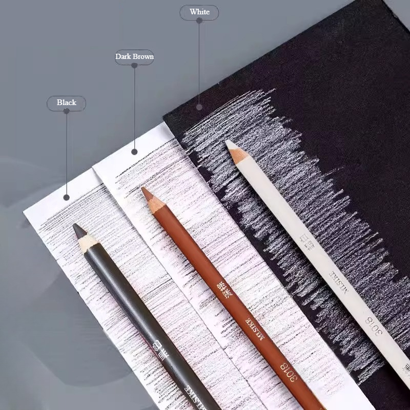 MLSIKE – crayons à charbon de  - Sketching Charcoal Set avis et prix