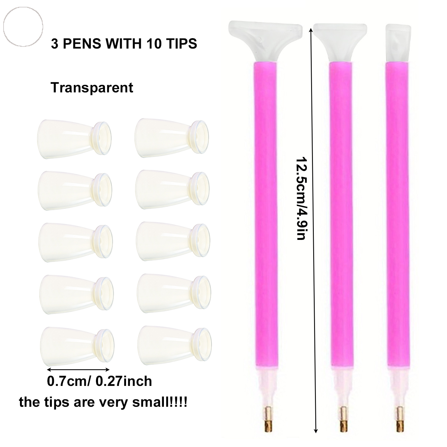 Lot de 10 embouts en silicone  - Art Craft Painting avis et prix