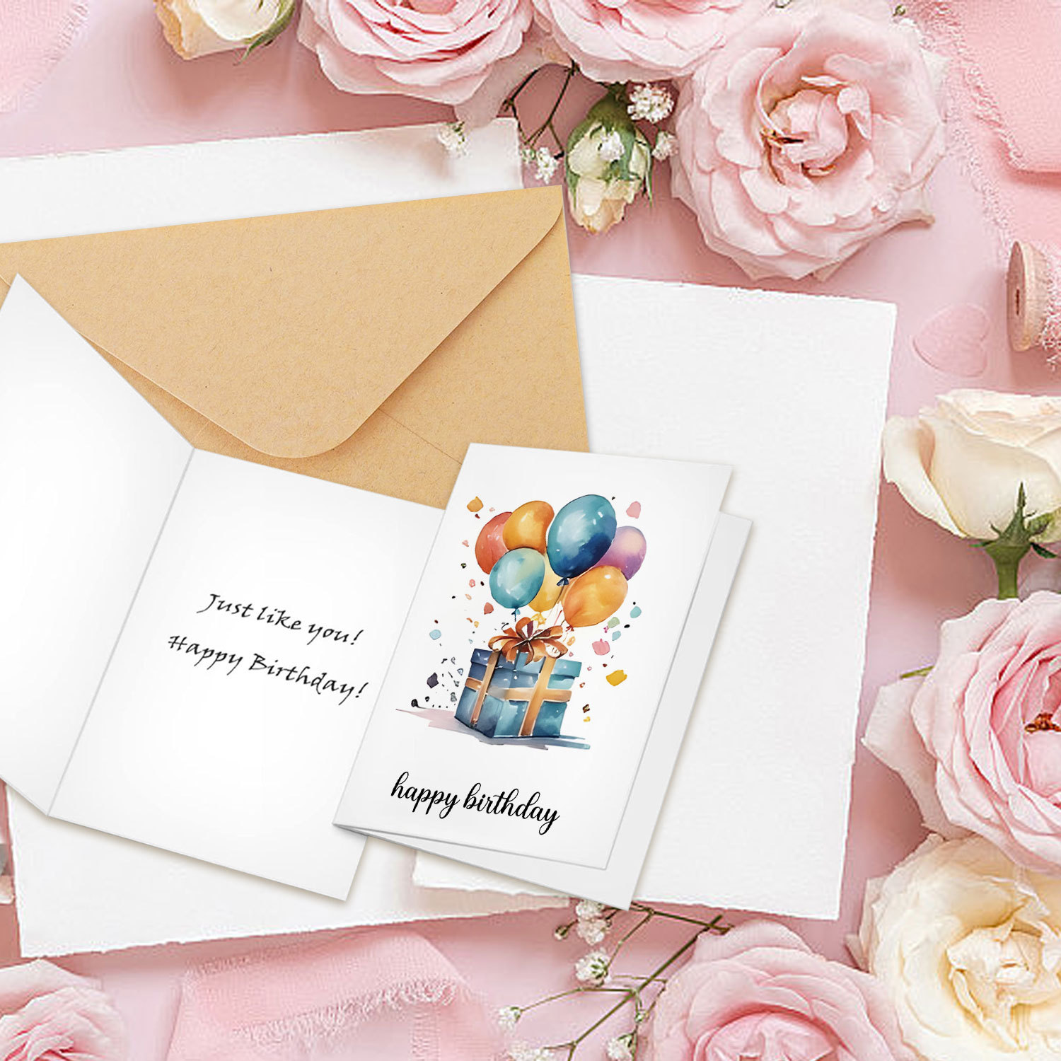 Carte d'anniversaire aquarelle - Art Craft Movement avis et prix