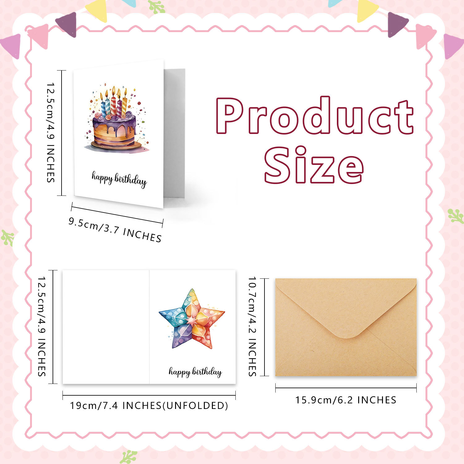 Carte d'anniversaire aquarelle - Art Craft Movement avis et prix
