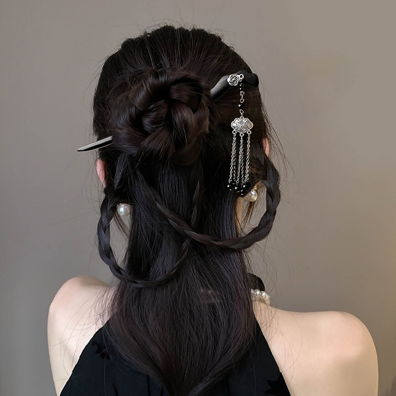 Épingles à cheveux en bois pou - Chinese Art Craft avis et prix