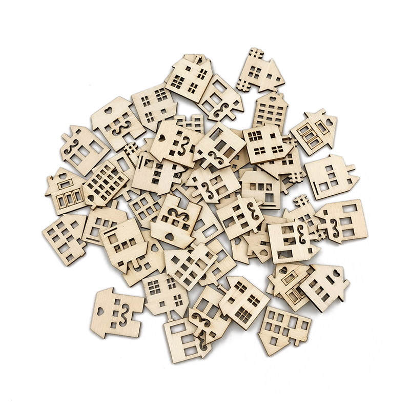 Tranches de bois non peintes p - Art Craft Preschool avis et prix
