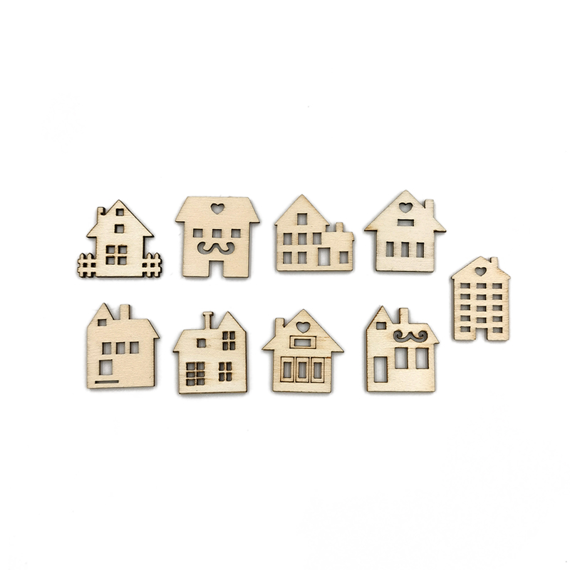 Tranches de bois non peintes p - Art Craft Preschool avis et prix
