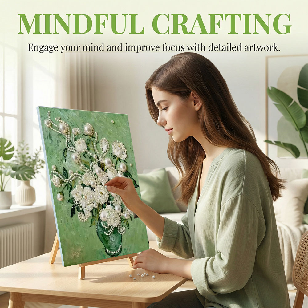 Kits de peinture artistique Hu - Art Craft Rose avis et prix